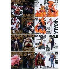 One Piece Kaido & Others All 8 Types Set Ichiban Kuji Ha no Yakudo VS Clear File Set Prize H [USED]