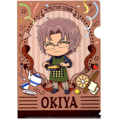 Subaru Okiya Cafe Prize E Detective Conan Cafe Kuji 2020 Sazanami A5 Mini Clear File Sega Lucky Kuji ONLINE [USED]