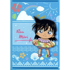 Ran Mouri Sazanami Prize E Detective Conan Cafe Kuji 2020 Sazanami A5 Mini Clear File Sega Lucky Kuji ONLINE [USED]