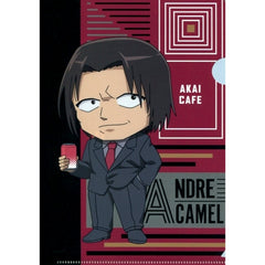 Andre Camel Scarlet Edition SD E Prize A5 Mini Clear File Sega Lucky Kuji ONLINE Detective Conan Cafe Kuji 2020 Scarlet Edition [USED]