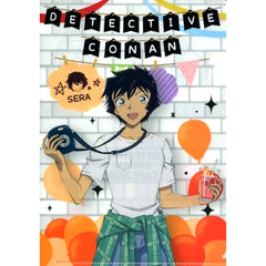 Masumi Sera Cafe Normal E Prize A5 Mini Clear File Sega Lucky Kuji ONLINE Detective Conan Cafe Kuji 2020 Scarlet Edition [USED]