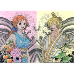 One Piece Onami Sangoro Ichiban Kuji Wano Country Act 2 A4 File Folder Set Prize I [USED]