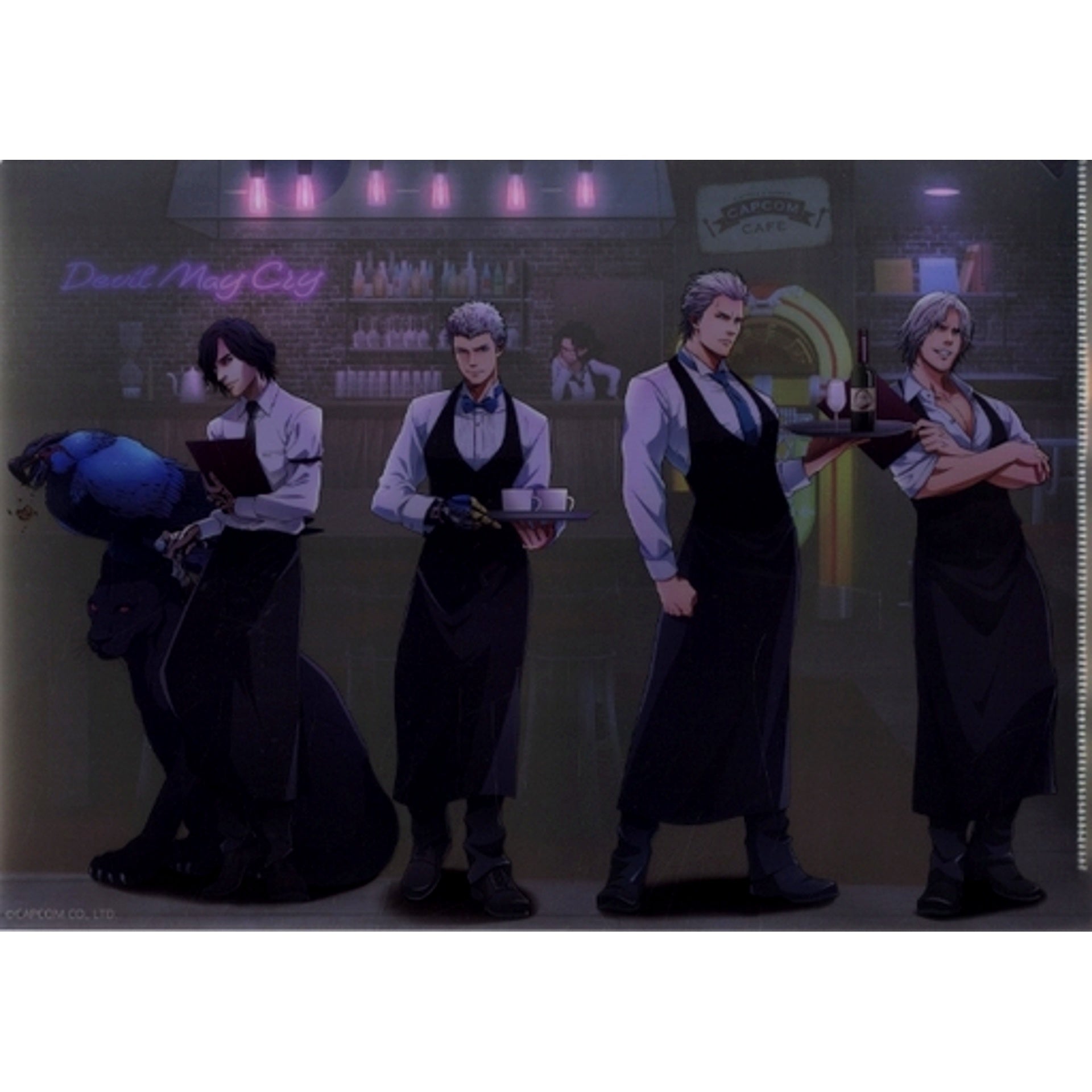 Group Clear File Devil May Cry 5 Special Edition x CAPCOM CAFE [USED]