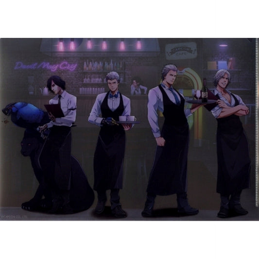 Group Clear File Devil May Cry 5 Special Edition x CAPCOM CAFE [USED]