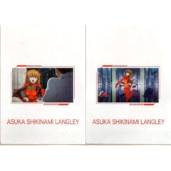 Evangelion: 3.0+1.0 Thrice Upon a Time Asuka Shikinami Langley A Ichiban Kuji Unit-01, Awakens...! A4 Clear File Set 2 Pieces Prize H [USED]