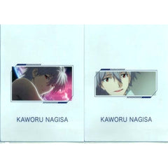 Evangelion: 3.0+1.0 Thrice Upon a Time Kaworu Nagisa A Ichiban Kuji Unit-01, Awakens...! A4 Clear File Set 2 Pieces Prize H [USED]
