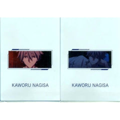 Evangelion: 3.0+1.0 Thrice Upon a Time Kaworu Nagisa B Ichiban Kuji Unit-01, Awakens...! A4 Clear File Set 2 Pieces Prize H [USED]