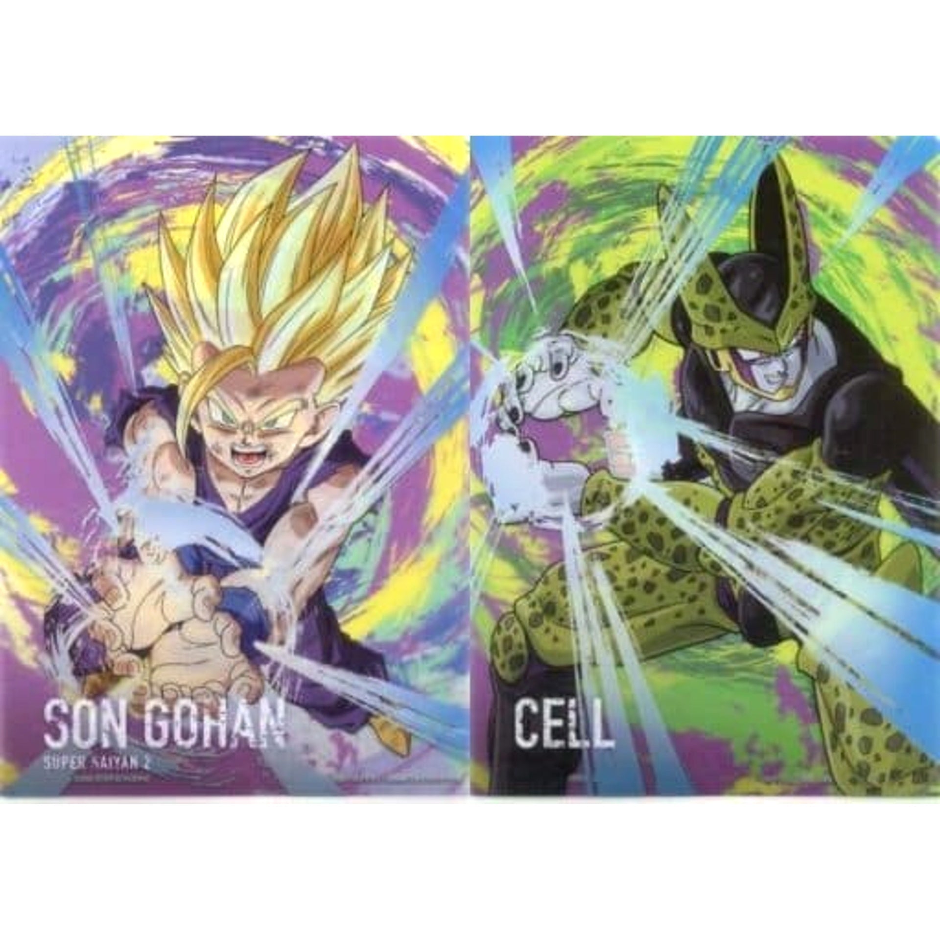 Dragon Ball Z Dokkan Battle Super Saiyan Son Gohan Boyhood Ichiban Kuji 6th Anniversary A4 File Folder Set Prize H [USED]
