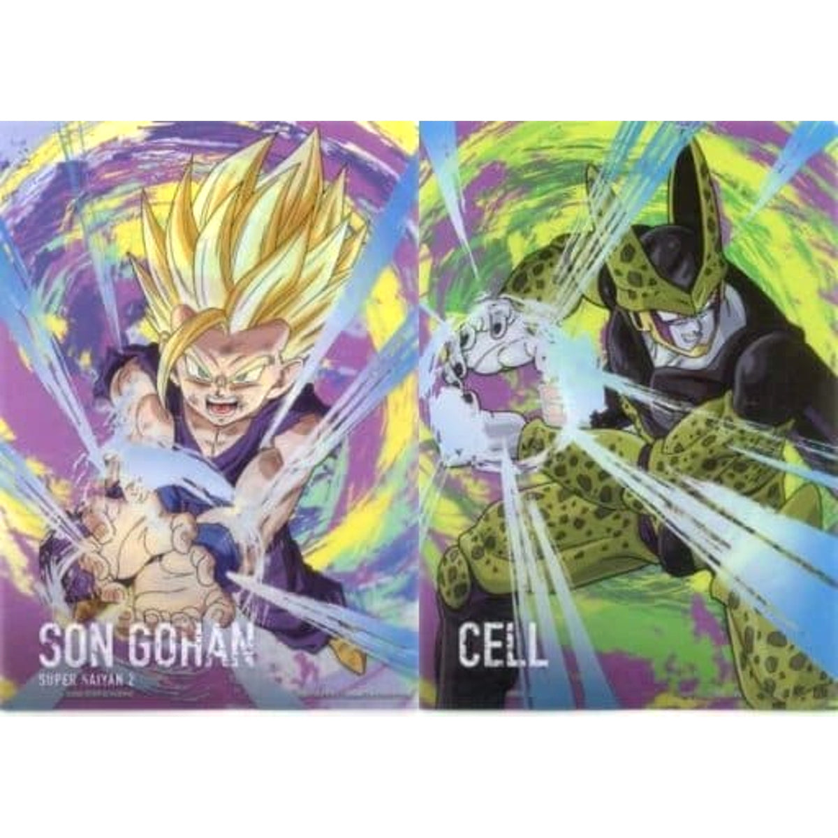 Dragon Ball Z Dokkan Battle Super Saiyan Son Gohan Boyhood Ichiban Kuji 6th Anniversary A4 File Folder Set Prize H [USED]