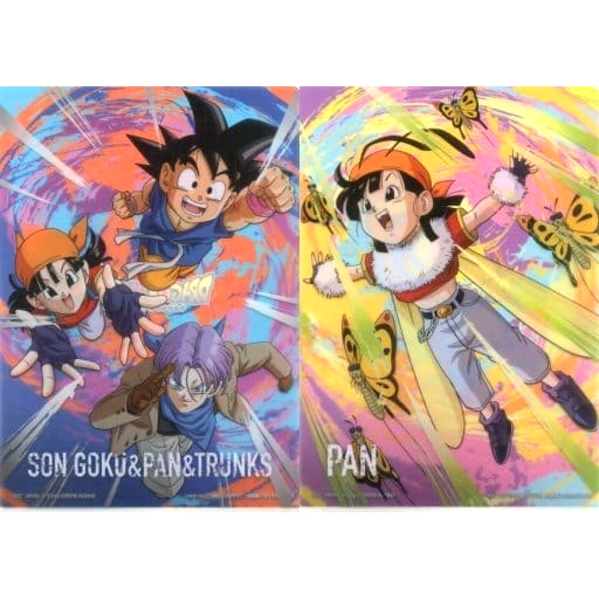 Dragon Ball Z Dokkan Battle Son Goku & Others Ichiban Kuji 6th Anniversary A4 File Folder Set Prize H [USED]