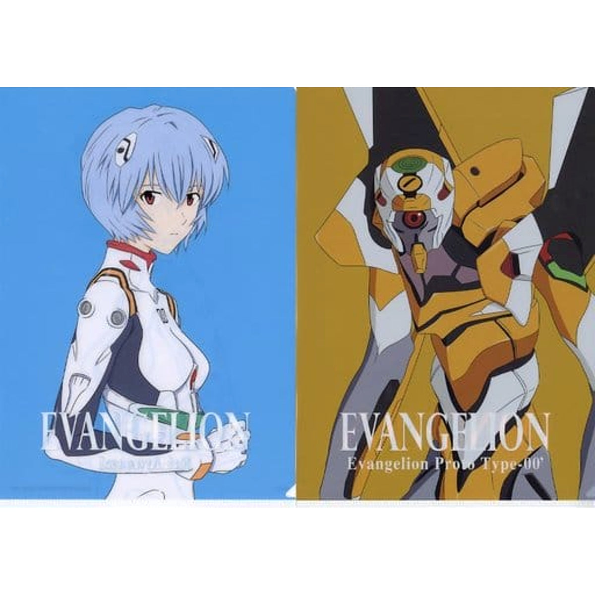 Evangelion: 3.0+1.0 Thrice Upon a Time Rei Ayanami Unit 0 Ichiban Kuji Unit 13 Starts Up! A4 Clear File Set 2 Pieces Prize G [USED]