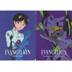 Evangelion: 3.0+1.0 Thrice Upon a Time Shinji Ikari Eva First Unit Ichiban Kuji Unit 13 Starts Up! A4 Clear File Set 2 Pieces Prize G [USED]