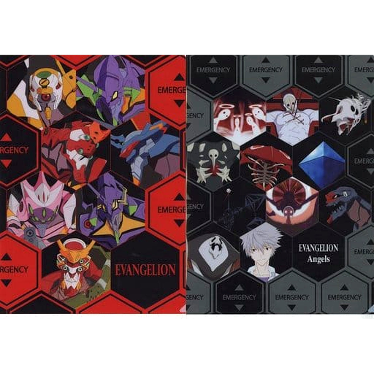 Evangelion: 3.0+1.0 Thrice Upon a Time Evangelion Apostle Ichiban Kuji Unit 13 Starts Up! A4 File Folder Set Prize G [USED]