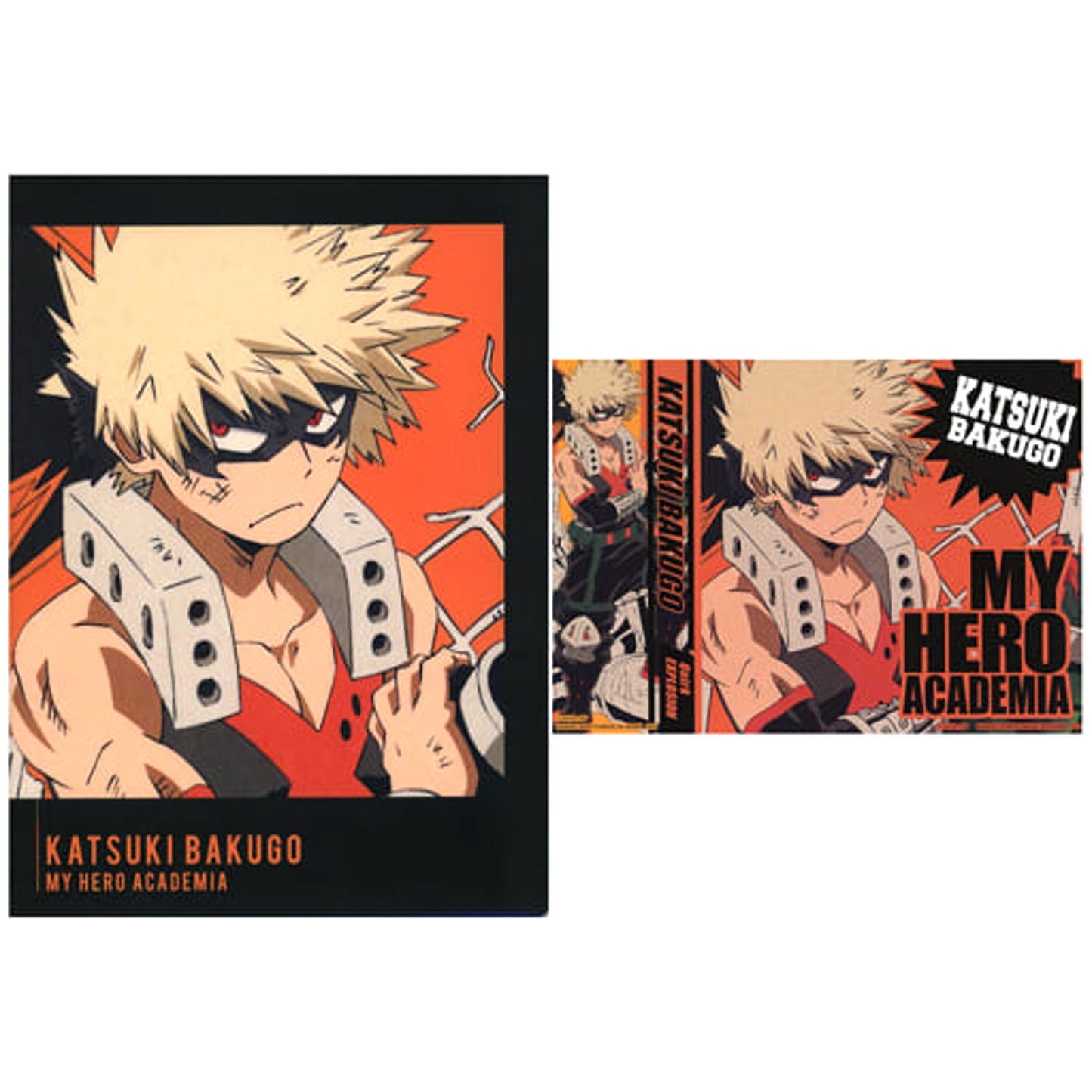 My Hero Academia Katsuki Bakugo Ichiban Kuji Get a Chance! A4 Clear File & Sticker Set Prize H [USED]