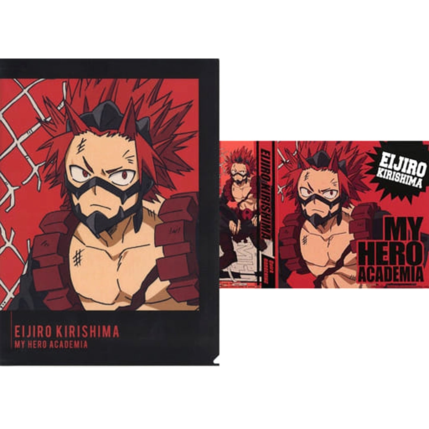 My Hero Academia Eijirou Kirishima Ichiban Kuji Get a Chance! A4 Clear File & Sticker Set Prize H [USED]