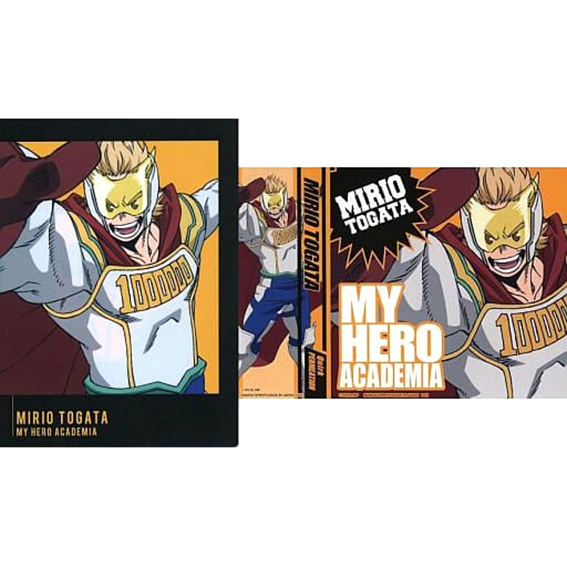 My Hero Academia Mirio Togata Ichiban Kuji Get a Chance! A4 Clear File & Sticker Set Prize H [USED]