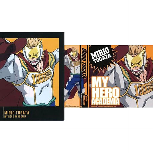 My Hero Academia Mirio Togata Ichiban Kuji Get a Chance! A4 Clear File & Sticker Set Prize H [USED]