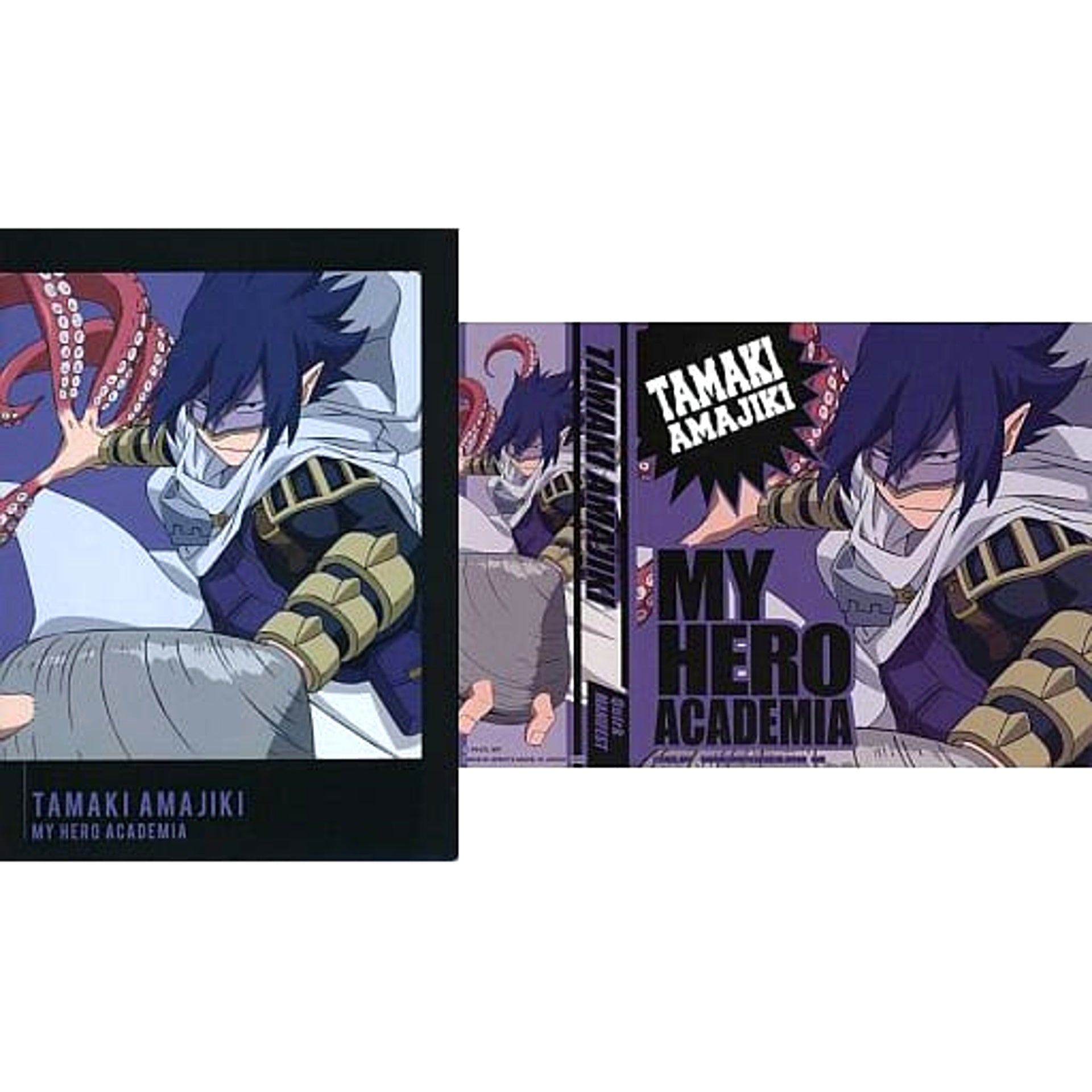 My Hero Academia Tamaki Amajiki Ichiban Kuji Get a Chance! A4 Clear File & Sticker Set Prize H [USED]