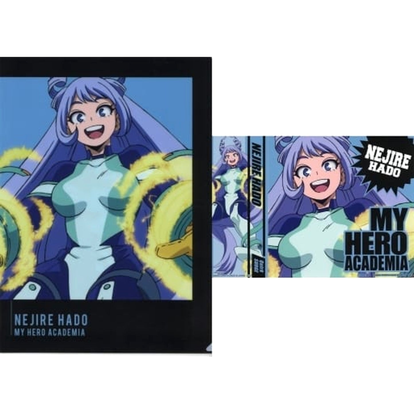 My Hero Academia Nejire Hado Ichiban Kuji Get a Chance! A4 Clear File & Sticker Set Prize H [USED]