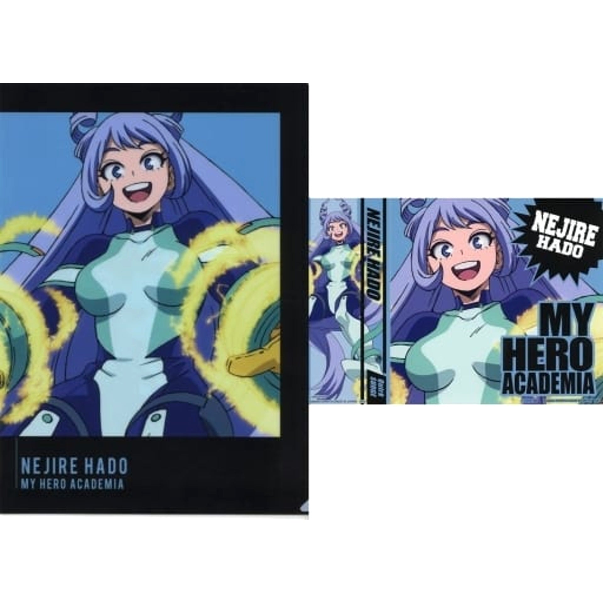 My Hero Academia Nejire Hado Ichiban Kuji Get a Chance! A4 Clear File & Sticker Set Prize H [USED]