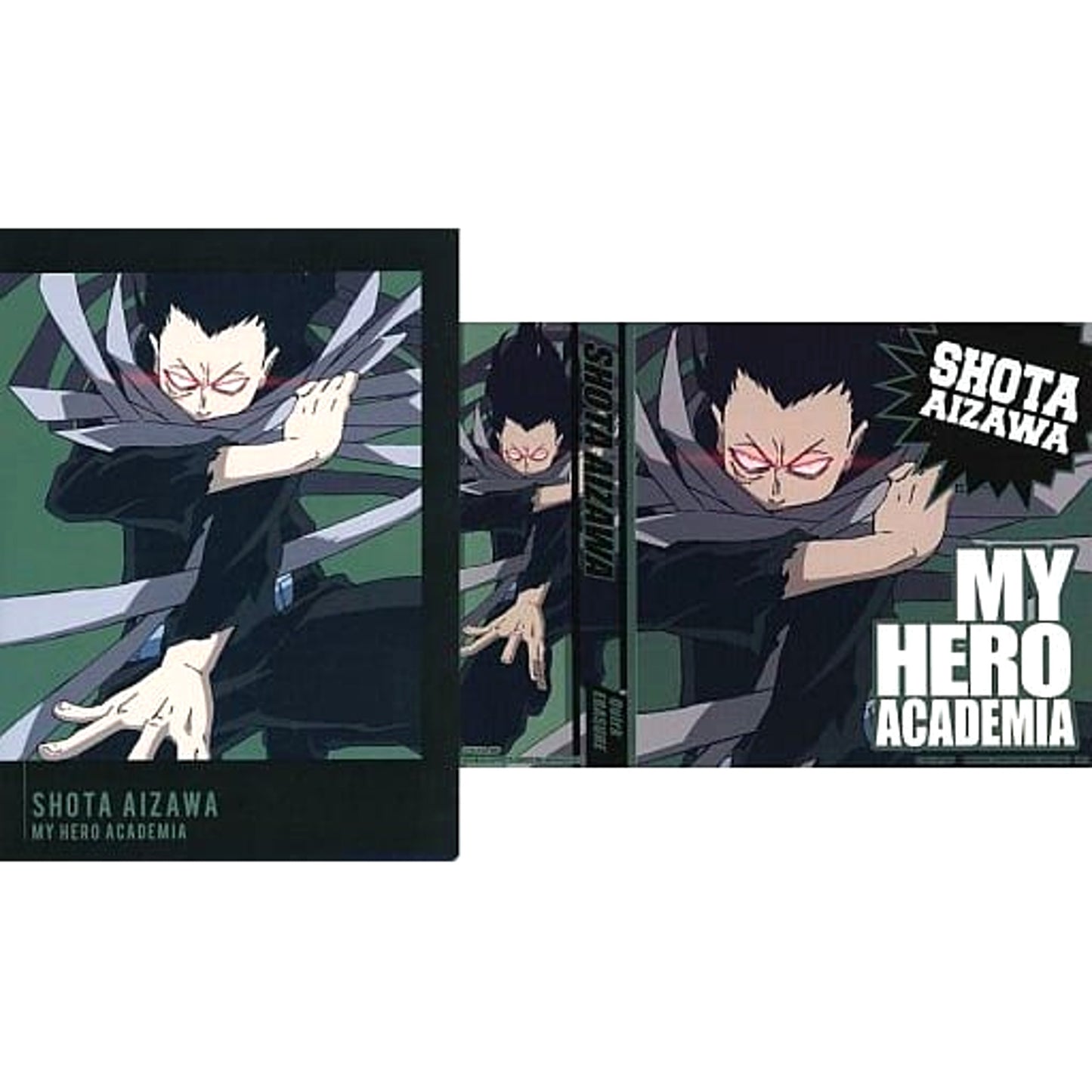 My Hero Academia Shota Aizawa Ichiban Kuji Get a Chance! A4 Clear File & Sticker Set Prize H [USED]