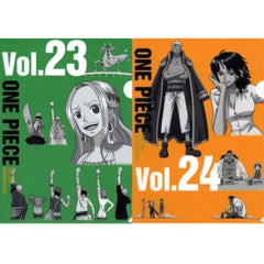 One Piece Vol.23&24 Ichiban Kuji Vol.100 Anniversary History Clear File Set Prize N [USED]