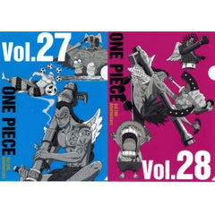 One Piece Vol.27&28 Ichiban Kuji Vol.100 Anniversary History Clear File Set Prize N [USED]