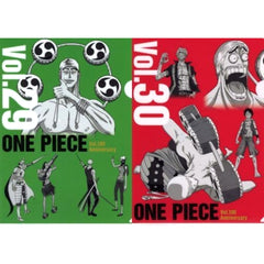 One Piece Vol.29&30 Ichiban Kuji Vol.100 Anniversary History Clear File Set Prize N [USED]
