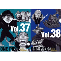 One Piece Vol.37&38 Ichiban Kuji Vol.100 Anniversary History Clear File Set Prize N [USED]
