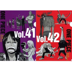 One Piece Vol.41&42 Ichiban Kuji Vol.100 Anniversary History Clear File Set Prize N [USED]