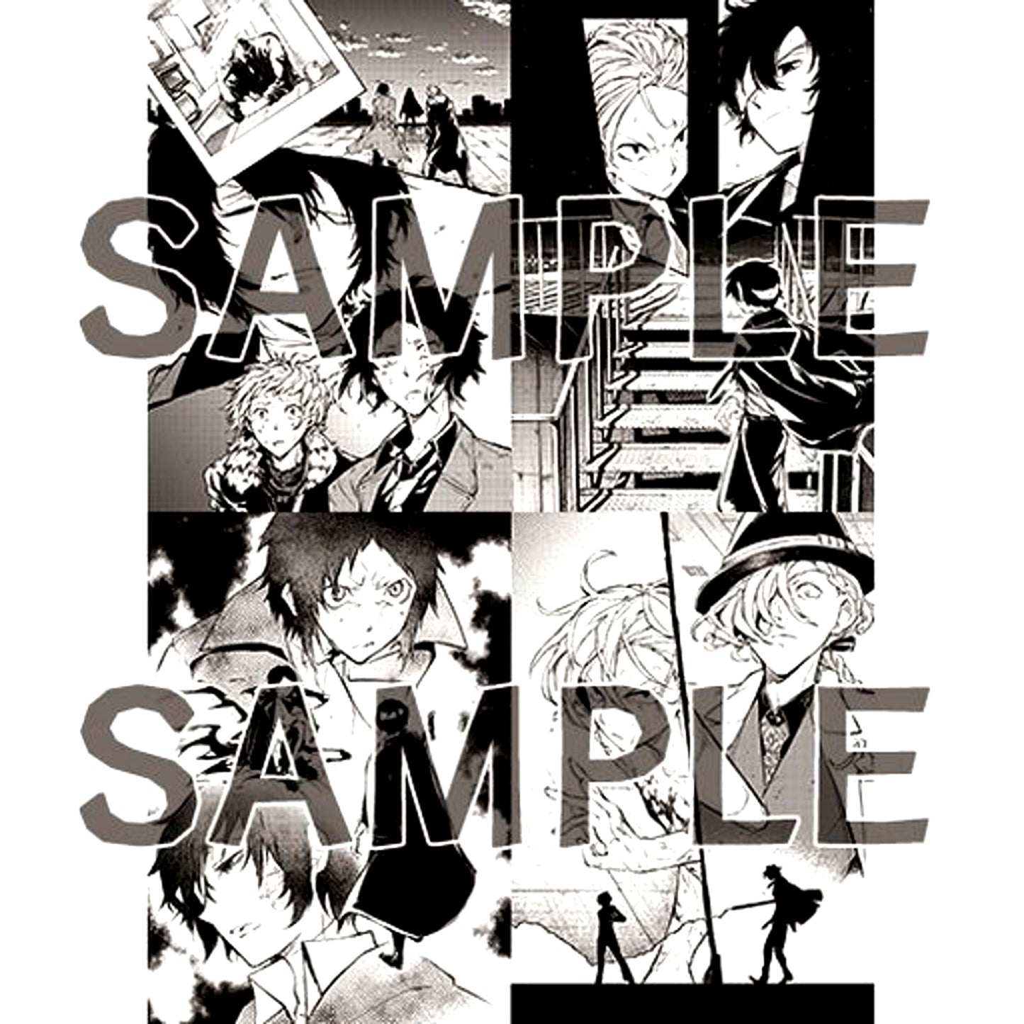 Scene Shot Sango Harukawa Illustration A4 Clear File Set Bungo Stray Dogs [USED]