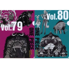 One Piece Vol.79&80 Ichiban Kuji WT100 Memorial Drawing By Eiichiro Oda Hundred Views Of Great Pirates A4 History Clear File Set Prize K [USED]