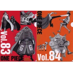 One Piece Vol.83&84 Ichiban Kuji WT100 Memorial Drawing By Eiichiro Oda Hundred Views Of Great Pirates A4 History Clear File Set Prize K [USED]