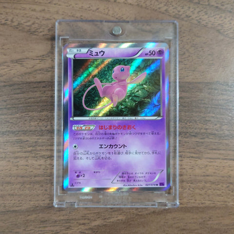 Pokemon Mew Holo R 027/078 XY10 Awakening Psychic King Japanese Pokemon Card [USED] — photo 1