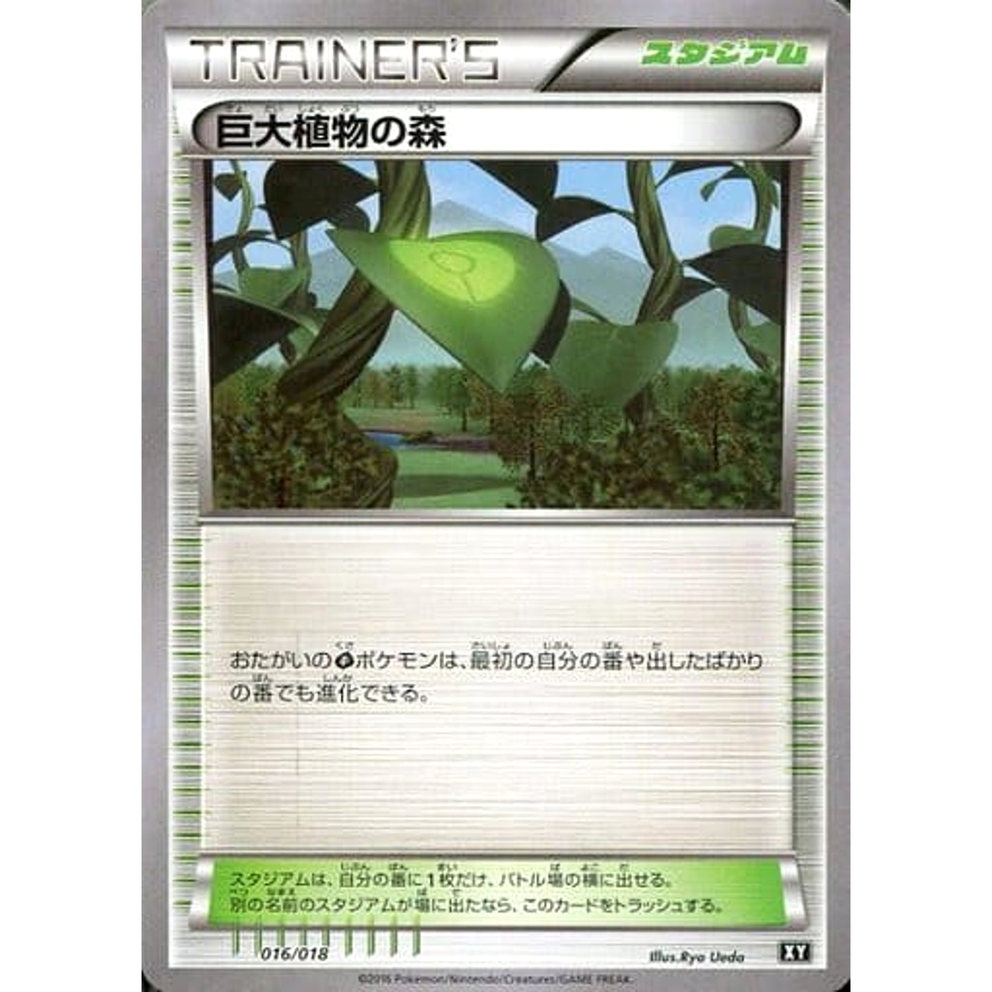 Pokemon Forest of Giant Plants 016/018 SMB Premium Trainer Box Japanese Pokemon Card [USED]