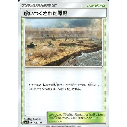 Pokemon Devoured Field 128/131 SMH GX Starter Deck Japanese Pokemon Card [USED]
