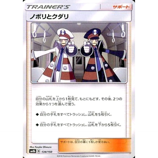 Pokemon Ingo & Emmet 134/150 SM8b Hidden Fates Japanese Pokemon Card [USED]