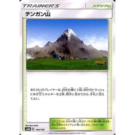 Pokemon Mt. Coronet 144/150 SM8b Hidden Fates Japanese Pokemon Card [USED]