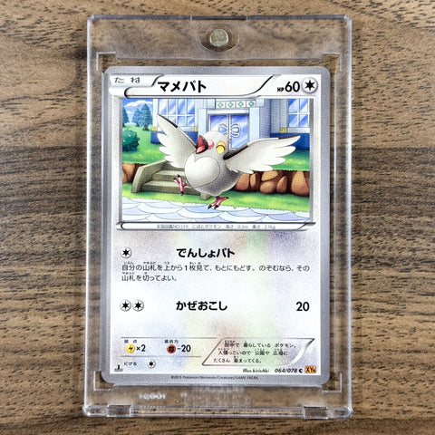 Pokemon Pidove C 064/078 XY6 Emerald Break Japanese Pokemon Card [USED] — photo 1