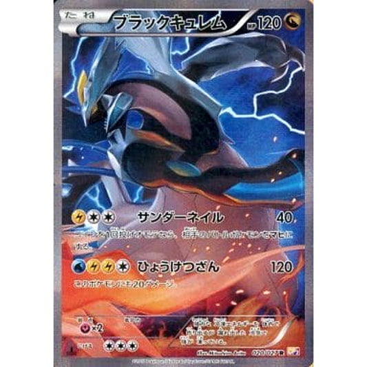 Pokemon Black Kyurem Holo R 020/027 CP2 Legendary Shine Collection Japanese Pokemon Card [USED]