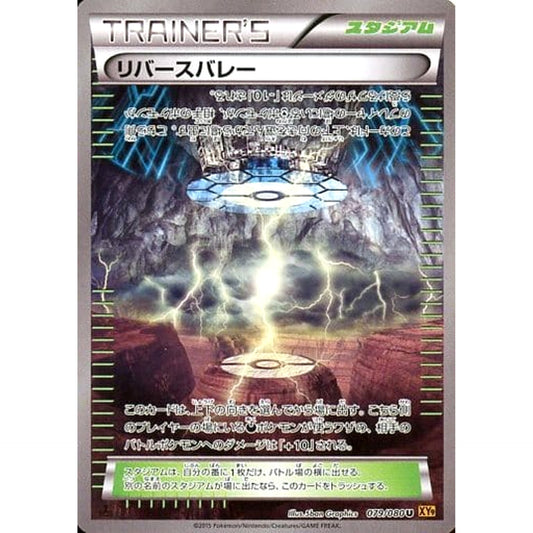 Pokemon Reverse Valley U 079/080 XY9 Rage of the Broken Heavens Japanese Pokemon Card [USED]