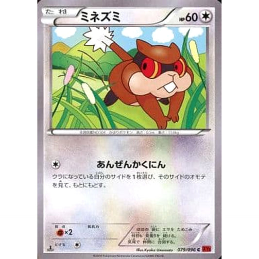 Pokemon Patrat C 079/096 XY3 Rising Fist Japanese Pokemon Card [USED]