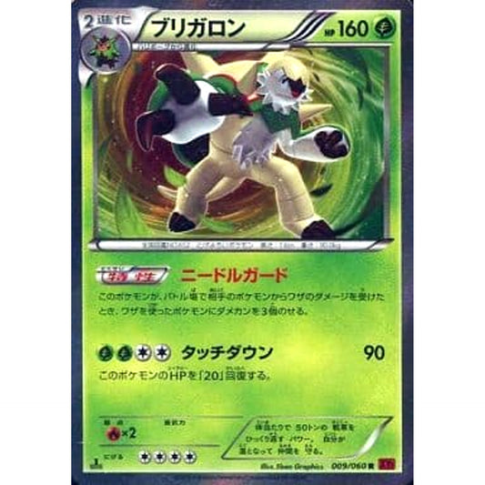 Pokemon Chesnaught Holo R 009/060 XY1 Collection Y Japanese Pokemon Card [USED]