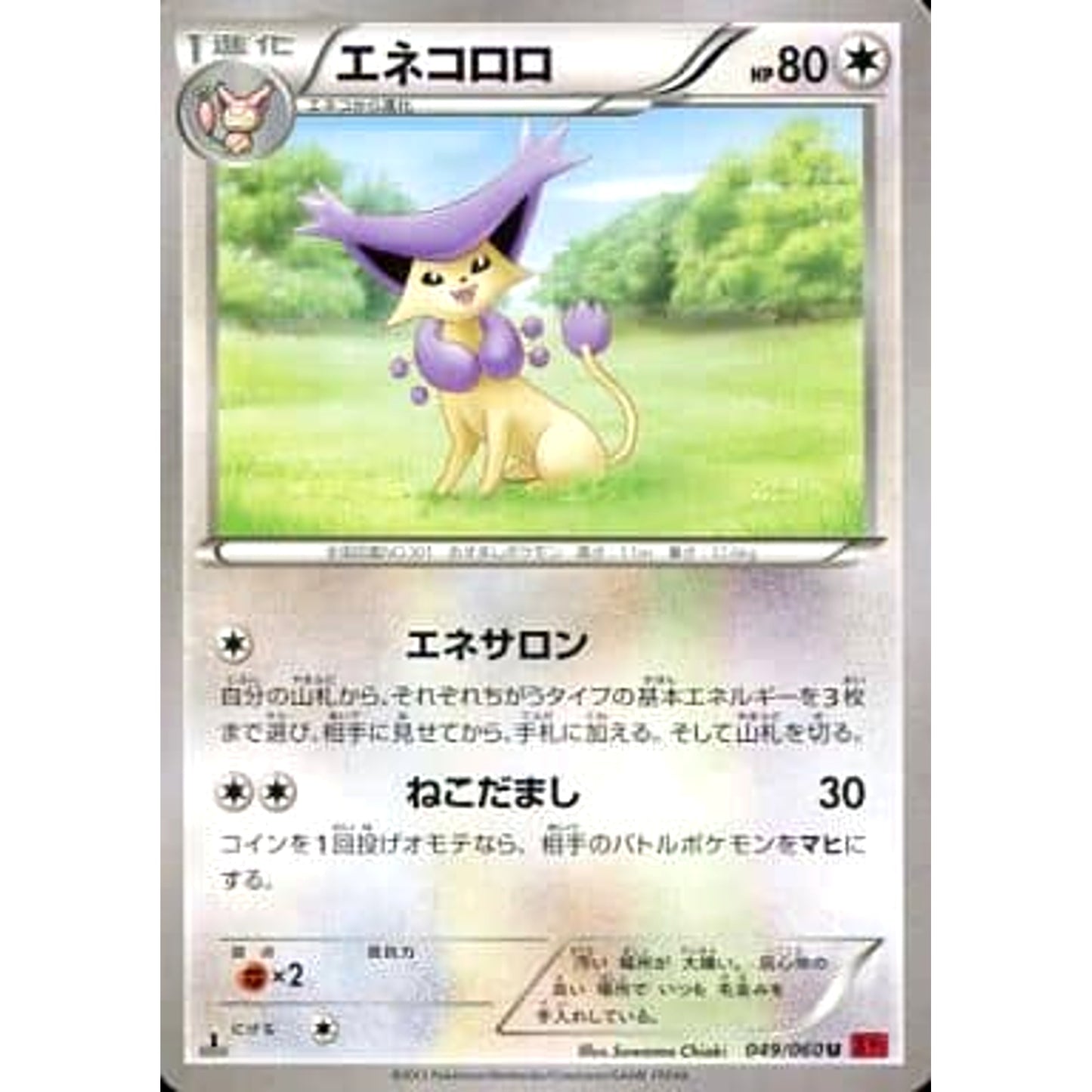 Pokemon Delcatty U 049/060 XY1 Collection Y Japanese Pokemon Card [USED]