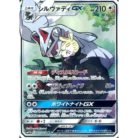 Pokemon Silvally GX Holo SR 065/049 SM11b Dream League Japanese Pokemon Card [USED]
