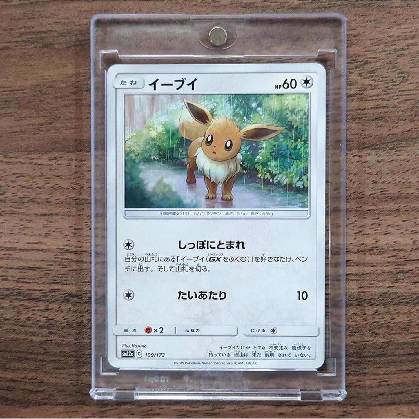 Eevee 109/173 SM12a Tag All Stars Japanese Pokemon Card [USED]