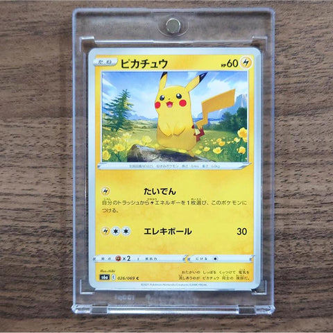 Pikachu C 026/069 S6a Eevee Heroes Japanese Pokemon Card [USED] — photo 1