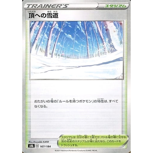 Pokemon Path to the Peak Parallel 167/184 S8b VMAX Climax Japanese Pokemon Card [USED]