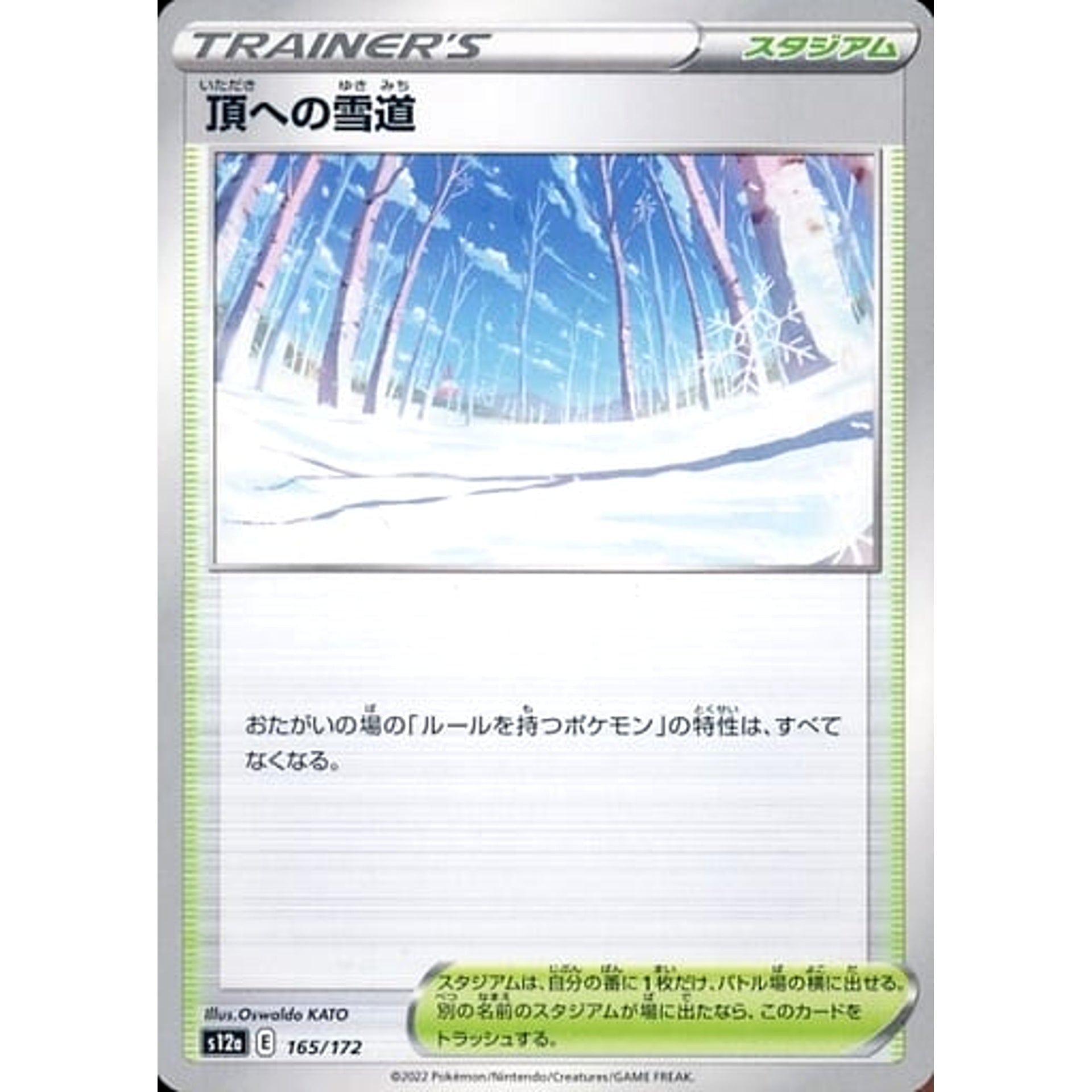 Pokemon Path to the Peak 165/172 S12a VSTAR Universe Japanese Pokemon Card [USED]