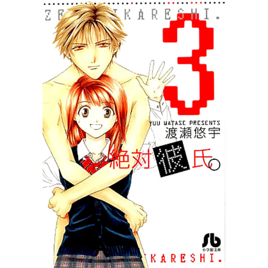 Absolute Boyfriend Paperback Edition 3 Volumes Set Yuu Watase Shogakukan Inc. [USED]